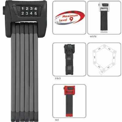 Abus - Antivol Pliable Bordo Combo 6100/90 - Longueur 90 Cm 4 Abus - Antivol Pliable Bordo Combo 6100/90 - Longueur 90 Cm – Image 2