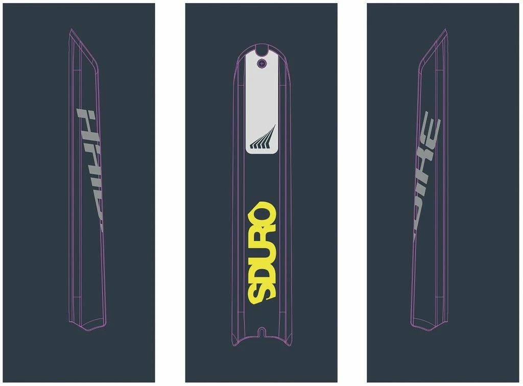 Haibike SDURO - XDURO - Autocollants Pour Skidplate Bosch Powertube 2018 8 Haibike SDURO - XDURO - Autocollants Pour Skidplate Bosch Powertube 2018 – Image 6