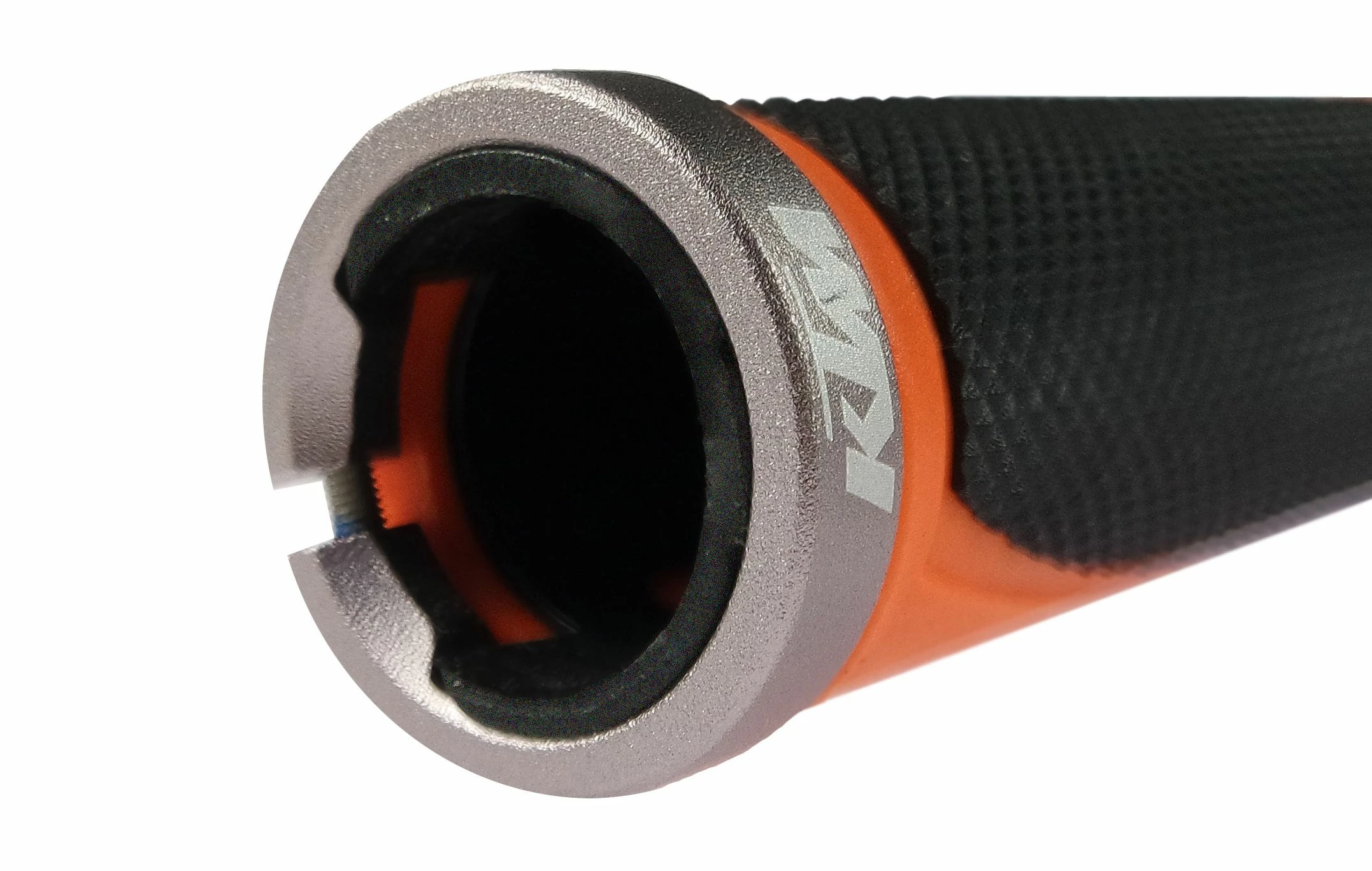 KTM - Poignées Lock-on Freeride Orange/noir 4 KTM - Poignées Lock-on Freeride Orange/noir – Image 2