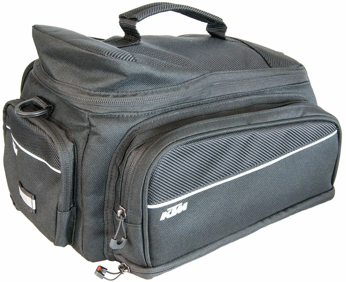 KTM - Sacoche KTM Plus Pour Porte-bagages Avec Adaptateur Snap It 3 KTM - Sacoche KTM Plus Pour Porte-bagages Avec Adaptateur Snap It