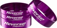 Reverse Components Reverse - Set D'entretoises De Direction “Spacer 1 1/8" -vélo Soldes Boutique reverse ultra light spacer lila 3840x2160