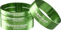 Reverse Components Reverse - Set D'entretoises De Direction “Spacer 1 1/8" -vélo Soldes Boutique reverse ultra light spacer vert 3840x2160