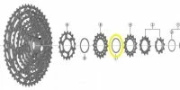 Shimano - Bague D'espacement A Pour Cassette CS-M7100