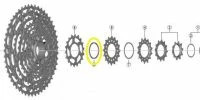 Shimano - Bague D'espacement B Pour Cassette SLX CS-M7100