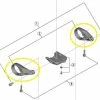 Shimano - Colliers De Fixation (gauche/droite) Pour écran SC-E6100 2 Shimano - Colliers De Fixation (gauche/droite) Pour écran SC-E6100 -vélo Soldes Boutique shimano colliers fixation ecran sc6100 3840x2160