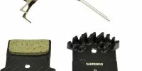 Shimano - Plaquettes De Frein Ice-Tech J03A Résine Avec Ailettes De Refroidissement
