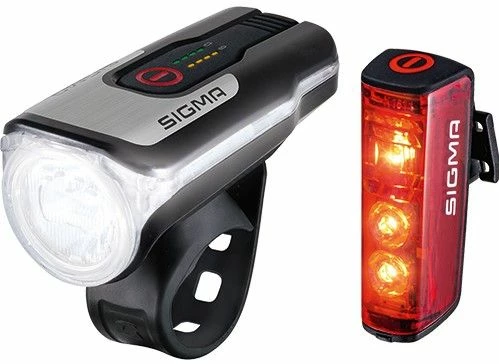 Sigma Sport - Set D'éclairage Avant/arrière - Aura 80 USB /Blaze 3 Sigma Sport - Set D'éclairage Avant/arrière - Aura 80 USB /Blaze