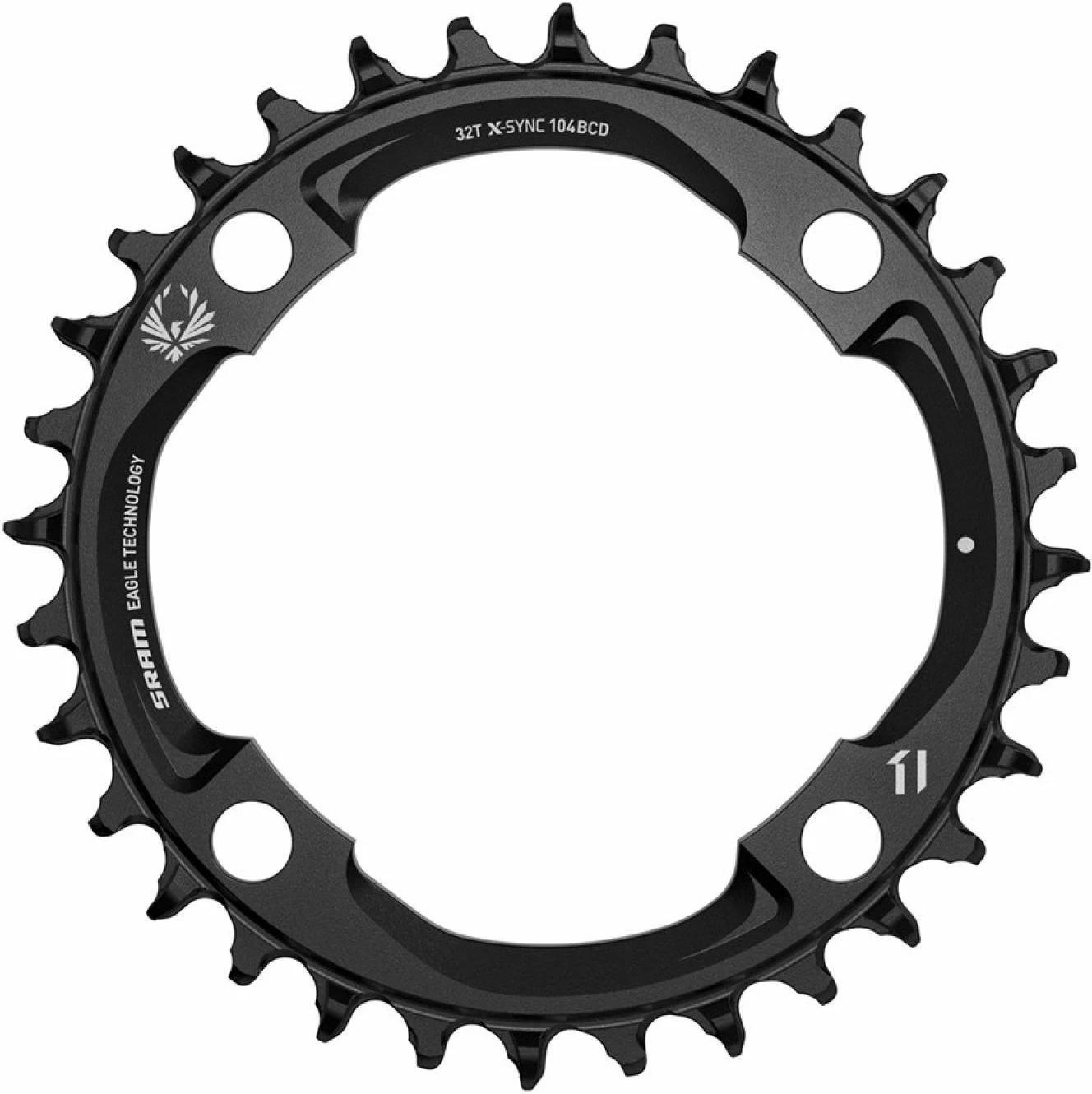 Sram - Plateau X-Sync 2 Eagle | Entraxe 104 Mm | 11/12 V | Aluminium 3 Sram - Plateau X-Sync 2 Eagle | Entraxe 104 Mm | 11/12 V | Aluminium
