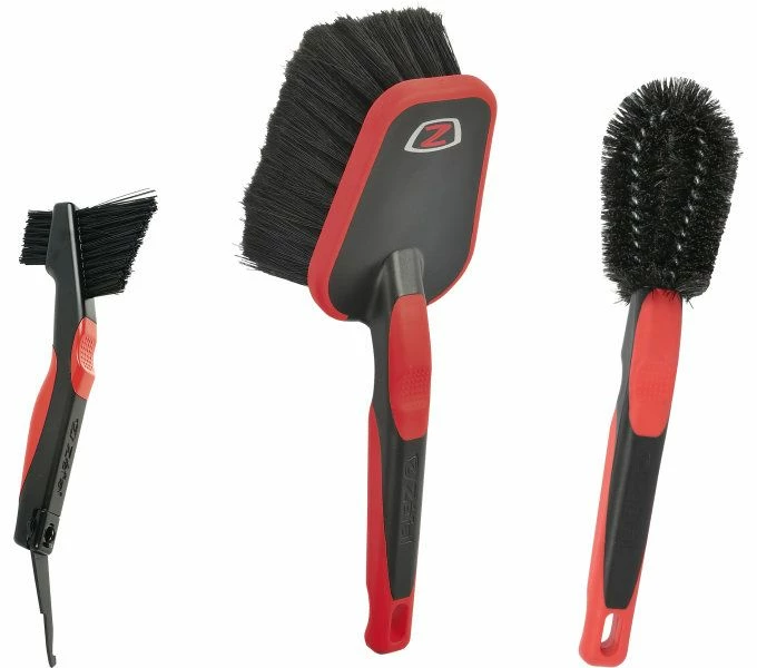 Zefal - Set De 3 Brosses Pour Nettoyage Vélo 3 Zefal - Set De 3 Brosses Pour Nettoyage Vélo